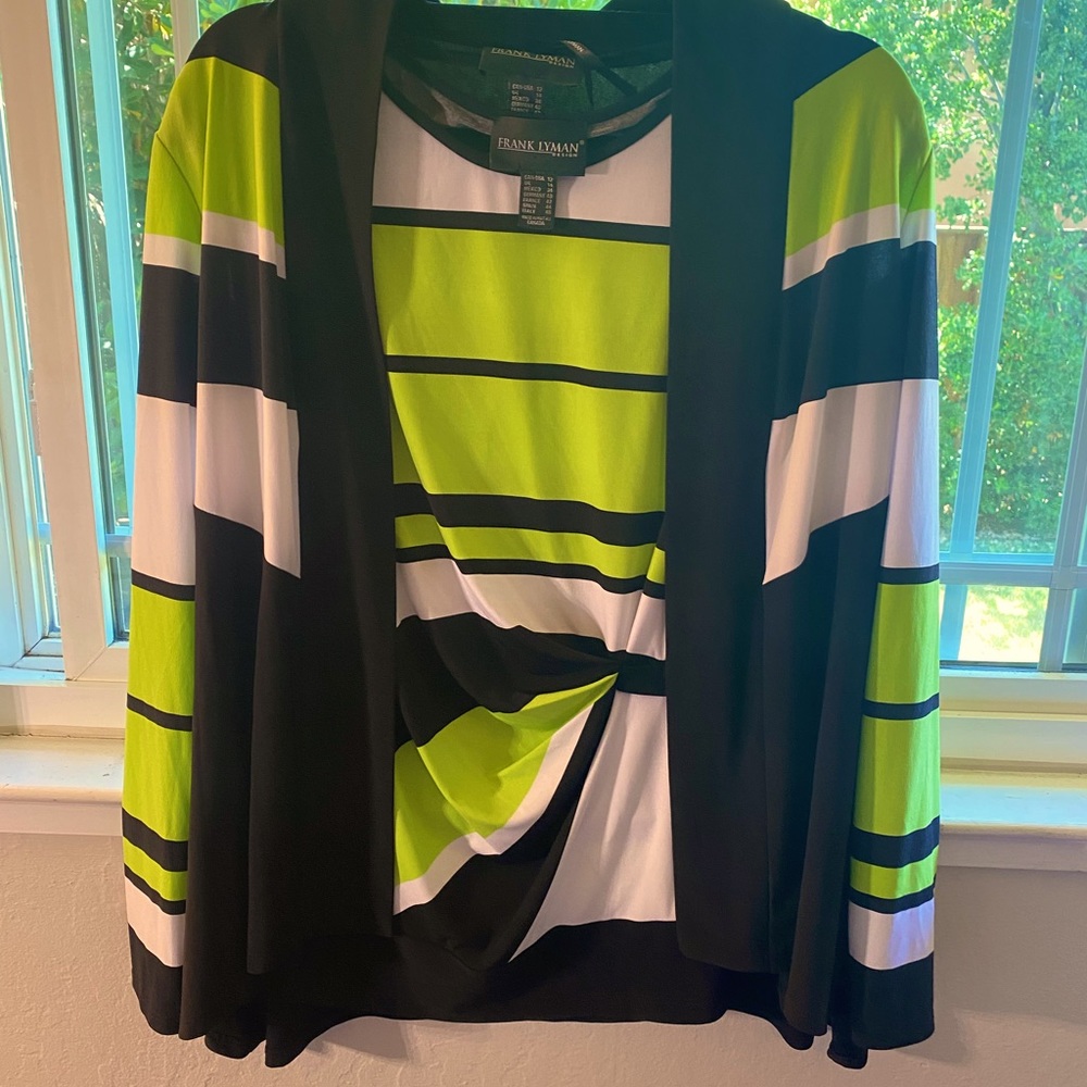 Frank lyman camisole and jacket